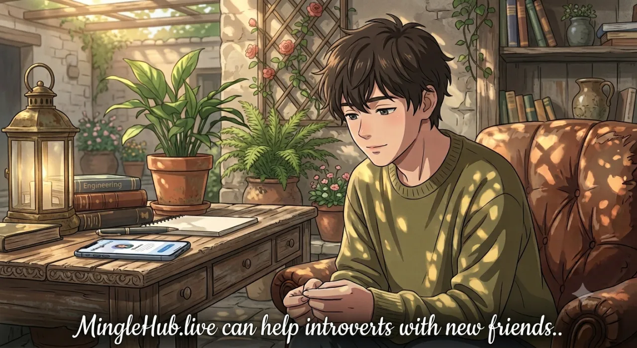 MingleHub voice-only chat, a comfortable space for introverts to connect
